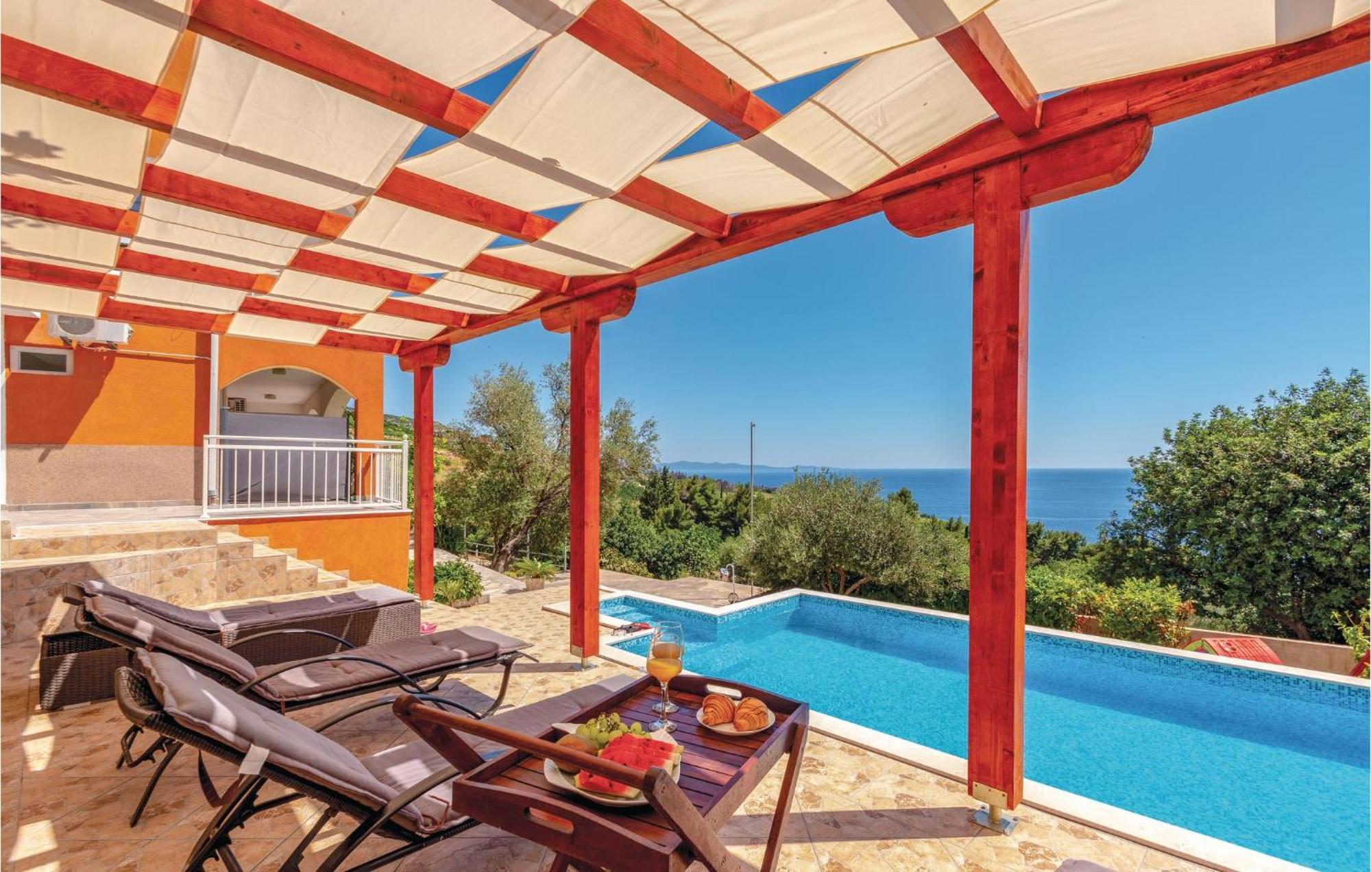 Nice Apartment In Orebic With House Sea View Exteriér fotografie