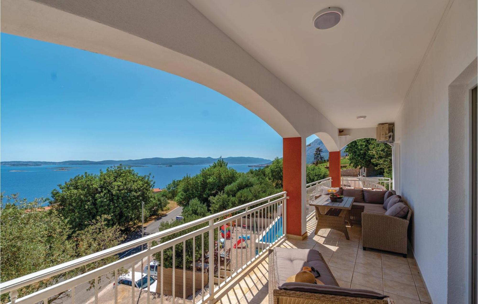 Nice Apartment In Orebic With House Sea View Exteriér fotografie