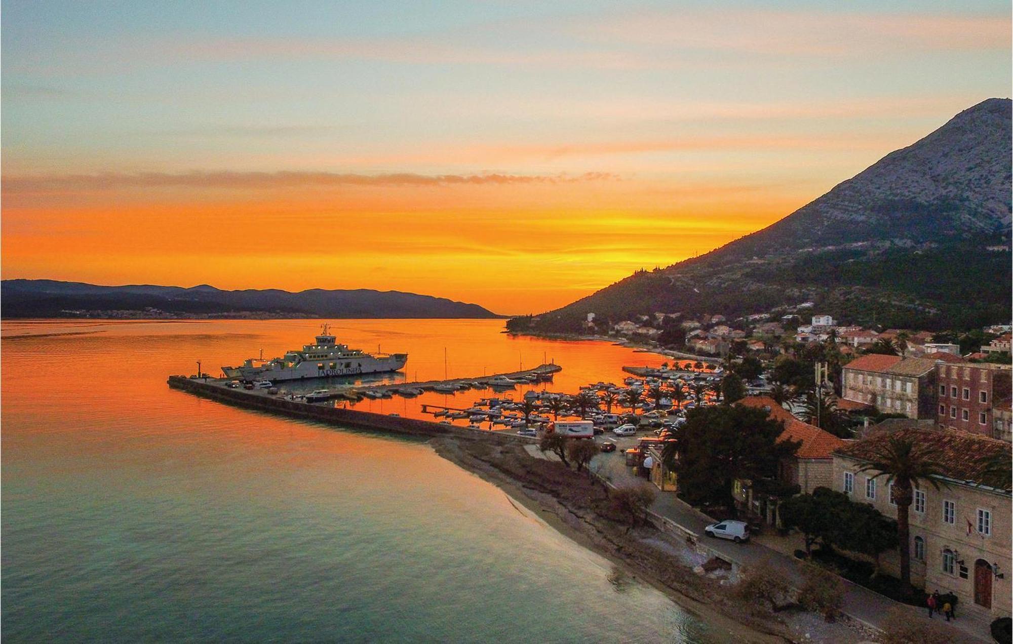 Nice Apartment In Orebic With House Sea View Exteriér fotografie